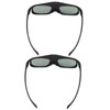 2Pcs 144Hz 3D Active Shutter Glasses DLP LinK LCD Lens