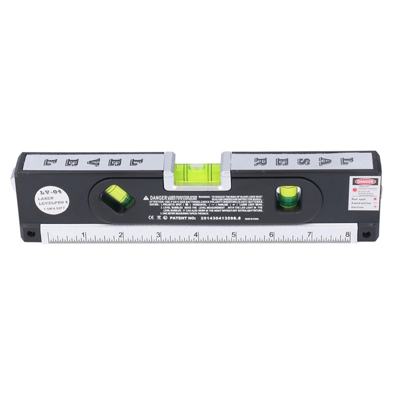 Level Measuring Ruler Spirit Level Infrared High Accuracy Multipurpose Level