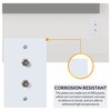 Newhouse Hardware White TV Cable Wall Plate, 1-Pack
