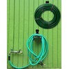 QWORK® Hose Holder Wall, Garden Hose Holder, Black, with 50