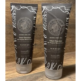 tweak-d Tweak'd By Nature X2 Tribal Chocolate All-Purpose Rescue Cream 3oz Each Sealed