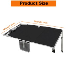 chiquieray Toddler Airplane Bed, Airplane Seat Extender Kids, Toddler Airplane Bed Seat Extender, Portable Baby Airplane Seat Extender TravelBed,Safe Baby Plane Travel Essentials