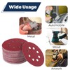 125mm Sanding Discs,100Pcs Orbital Sander Discs Hook and Loop Sanding