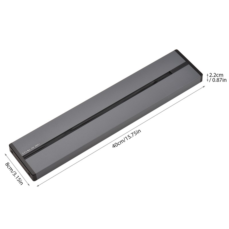 Removable Electrical Outlet Track System 8000W High Power Track System