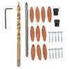 Aluminum Alloy Pocket Hole Jig Tool Kit Adjustable Hole Pitch