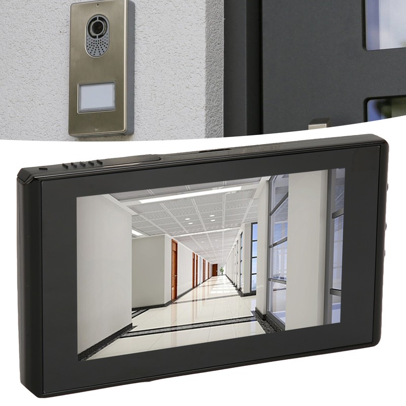 Digital Peephole Doorbell Camera 4.5 Inch Color Screen Night Vision