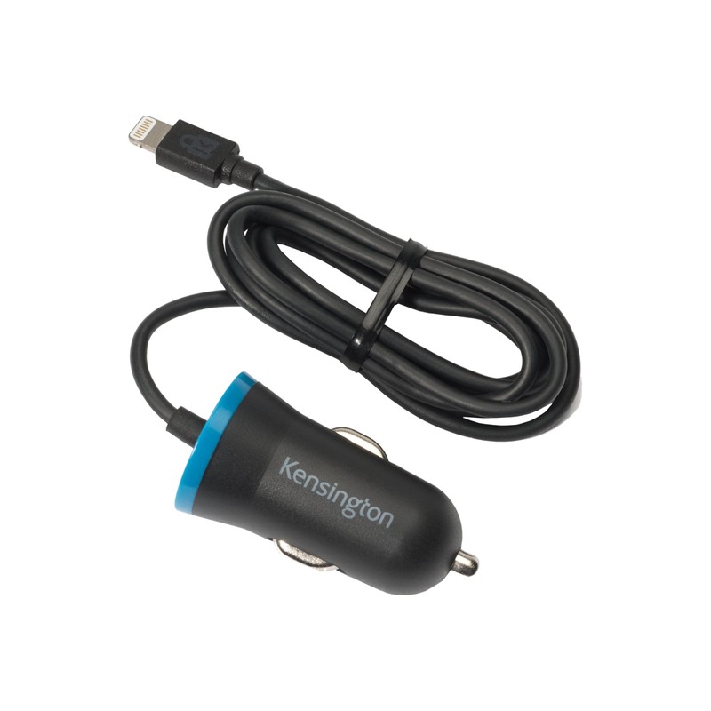 Kensington PowerBolt 2.4 Car Charger - Black