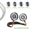 Cellet Hands Free Portable Double Side Neck Held Fans, Rechargeable