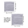 SATINIOR Chiffon Scarf Square Neck Scarf Handkerchief Retro Satin Ribbon