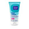 Clean & Clear Oil-Free Deep Action Exfoliating Facial Cleanser with