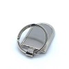 Men keychain round Stainless steel engravable polished keyring keyfinder x12pcs