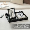 Hanobe Decorative Tray Coffee Table for Entryway Decor