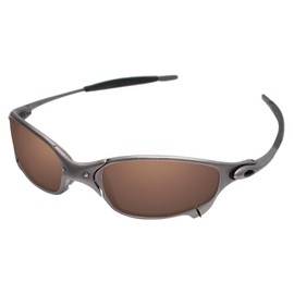 LenzReborn Polarized Lens Replacement for Oakley Juliet Sunglass - Rust Brown - Polarized