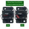 ZBSJAKU 150A Circuit Breakers with Reset Switch Fuse Holder Auto