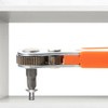 Voarge 1/4 Inch Magnetic Ratchet Wrench with 10 Screwdriver Bits
