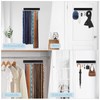 Tie Rack Belt Hanger Wall Mounted, Lomrsiul Non Slip 180