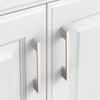 9BUILD 10 Pack Brushed Satin Nickel Cabinet Pulls 3.75 Inch