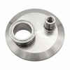 SENFUID 4" Sanitary Blind Plate End Cap 1.5" Tri-Clamp x1/4"