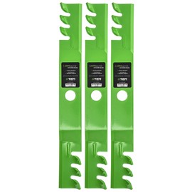 8TEN LawnRAZOR Mower Blade Set for Kubota B1550 70000-00602 70000-25001 76539-34330 K5651-34340 (Toothed)