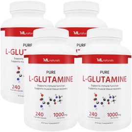 [USA fast online purchase] My Life Naturals L-Glutamine 1000mg 240 tablets, 4 bottles, 4 units / [미국빠른직구] 마이라이프 내추럴스 L-글루타민 1000mg 240정 4병, 4개