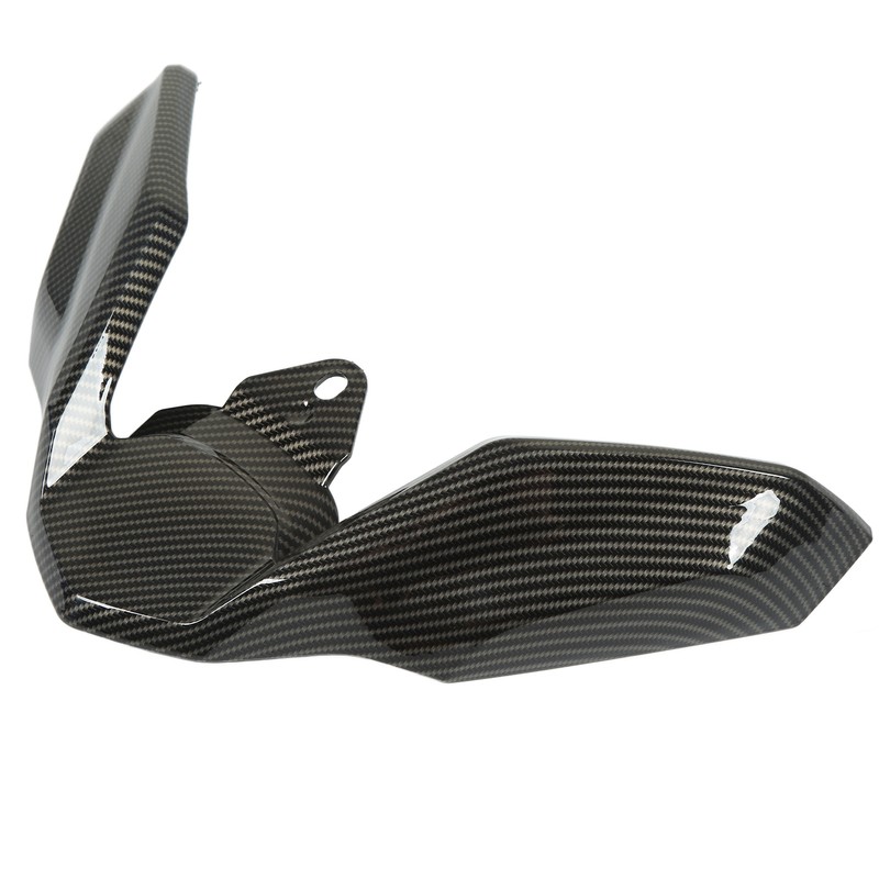 Motorcycle Front Beak Cover Carbon Fiber Style Fairing Wheel Extender