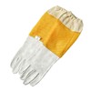 SEIWEI 1 Pair Beekeeping Gloves, Goatskin Leather Beekeeper Glover with