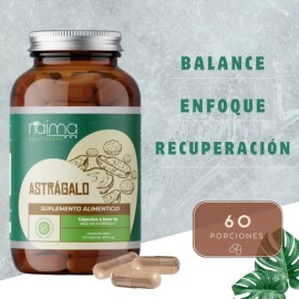 Astrágalo Adaptógeno Vegano en Cápsulas para Inmunidad y Energía                                                                                      