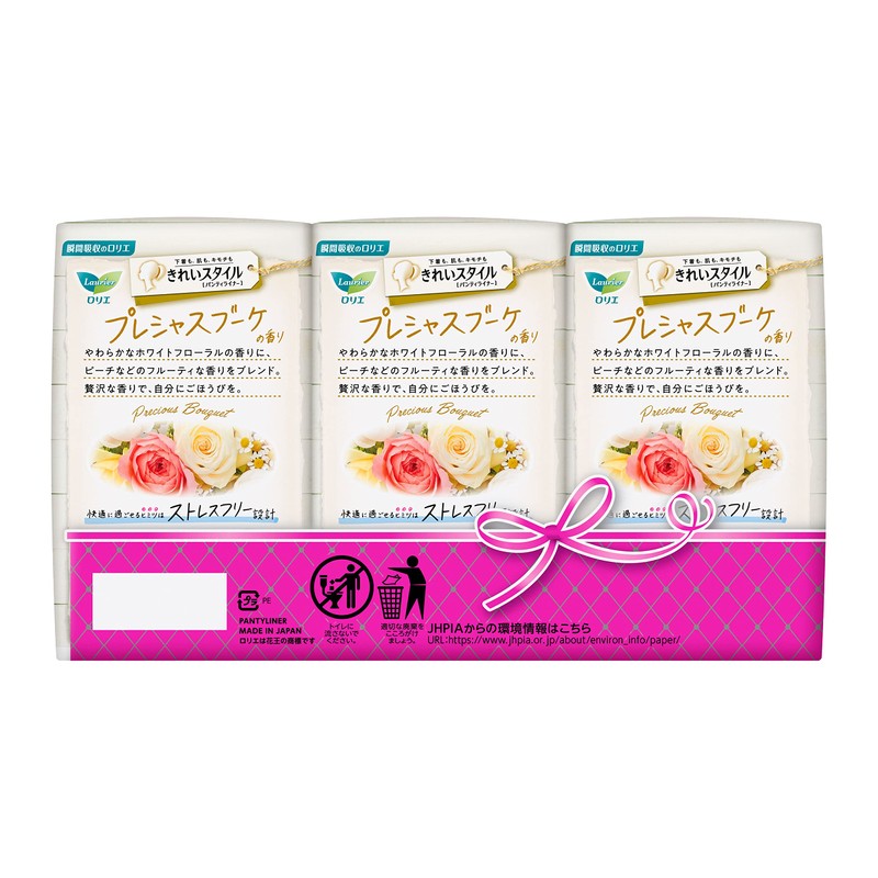 Laurier Beautiful Style Pouring Sheets, Precious Bouquet Scent, 36 Pieces