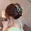 Flower Hair Claw Hair Accessory, Korean, Holds Securely in Size,