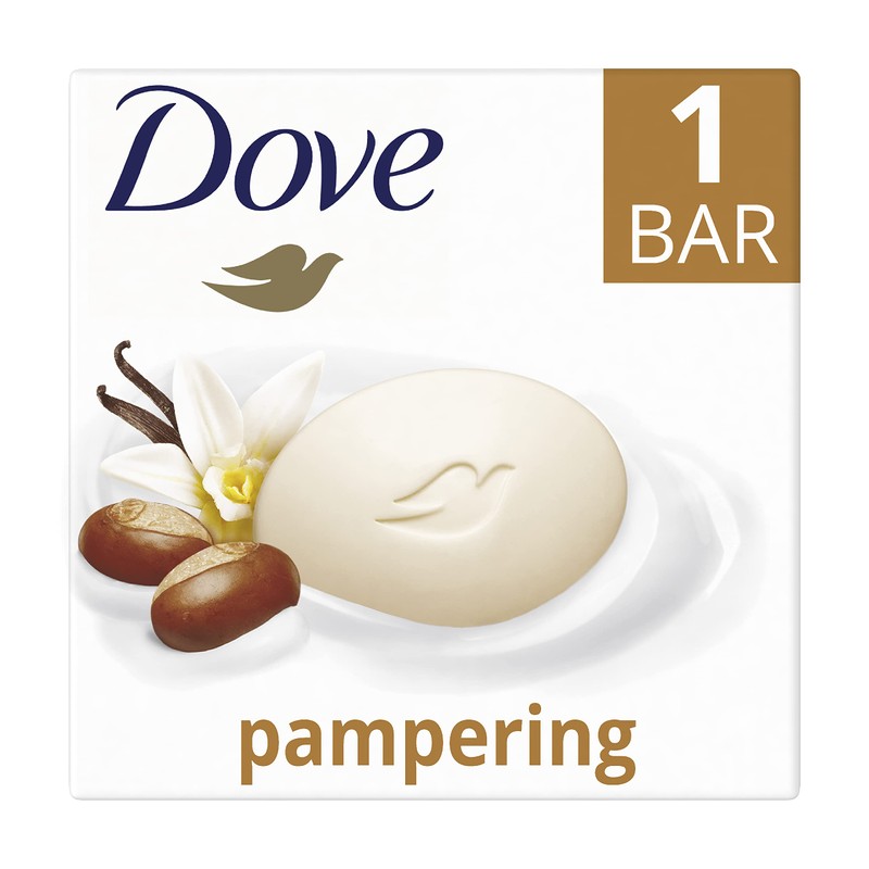 Dove Beauty Cream Bar Pampering Shea Butter Hand Soap with