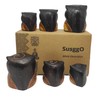SusggO Set of 6 Small Wooden Owls - 3 Sizes