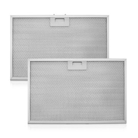 Meyffon 2Pcs WB02X11012 Range Hood Grease Filter Compatible with GE Range Hood, 17-1/2 x 11-5/8 Inch