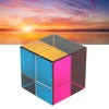 Color Cube Optical 6 Sides Cube Optical Cube Prism for