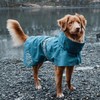 Hurtta Monsoon Coat, Dog Raincoat, Bilberry, 14 in
