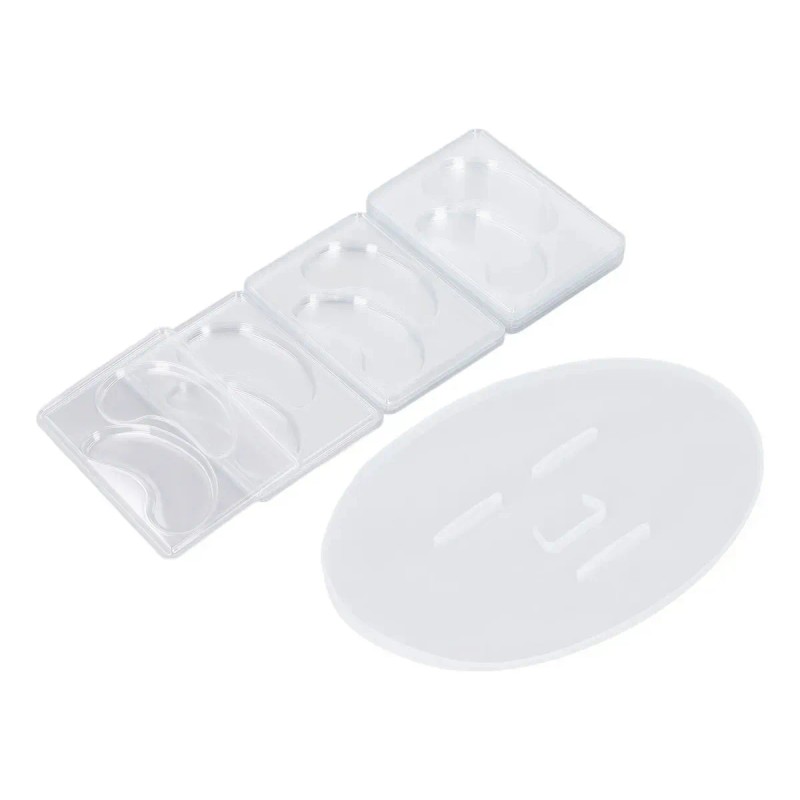 Juego Moldes Mascarillas Parches Faciales Silic