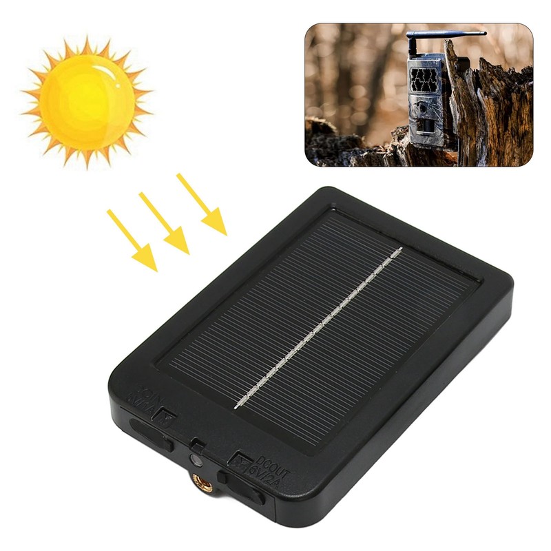 Hunting Camera Solar Panel IP66 Waterproof Portable Small Solar Battery