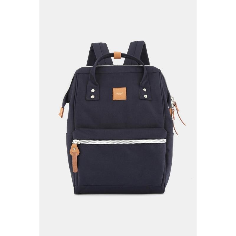 Himawari Water Resistant Canvas Backpack Bag with Side Pockets -