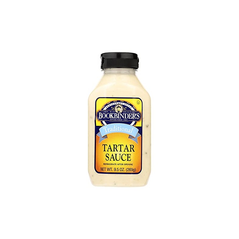 Bookbinder's Tartar Sauce - Traditional - Case of 9 -