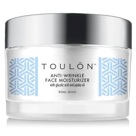 Glycolic Acid Cream 10% Face Moisturizer. Best Alpha Hydroxy Acid Products; Exfoliating, Anti-Aging Wrinkle Cream with AHA for Acne Prone Skin; Natura