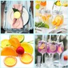 35pcs Artificial Lemon Slices Blocks Red Cherries, Fake Fruit Simulation