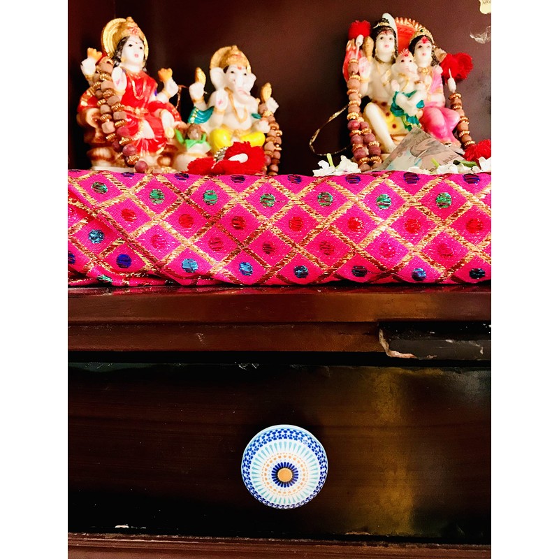 Door Knobs Cabinet Pull Handles with Screw Ceramic Door Wardrobe