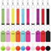 Junkin 40 Pcs Lipstick Holder Keychain Lip Holder Keychain Clip