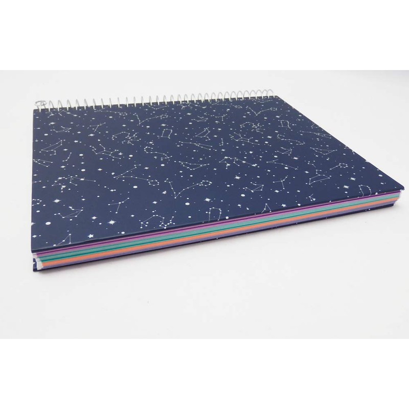 Miquelrius A5 Notebook Extra Strong Cover 4 Coloured Strips 120