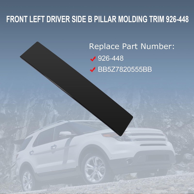 Front Left Driver Side B Pillar Molding Trim 926-448 Door