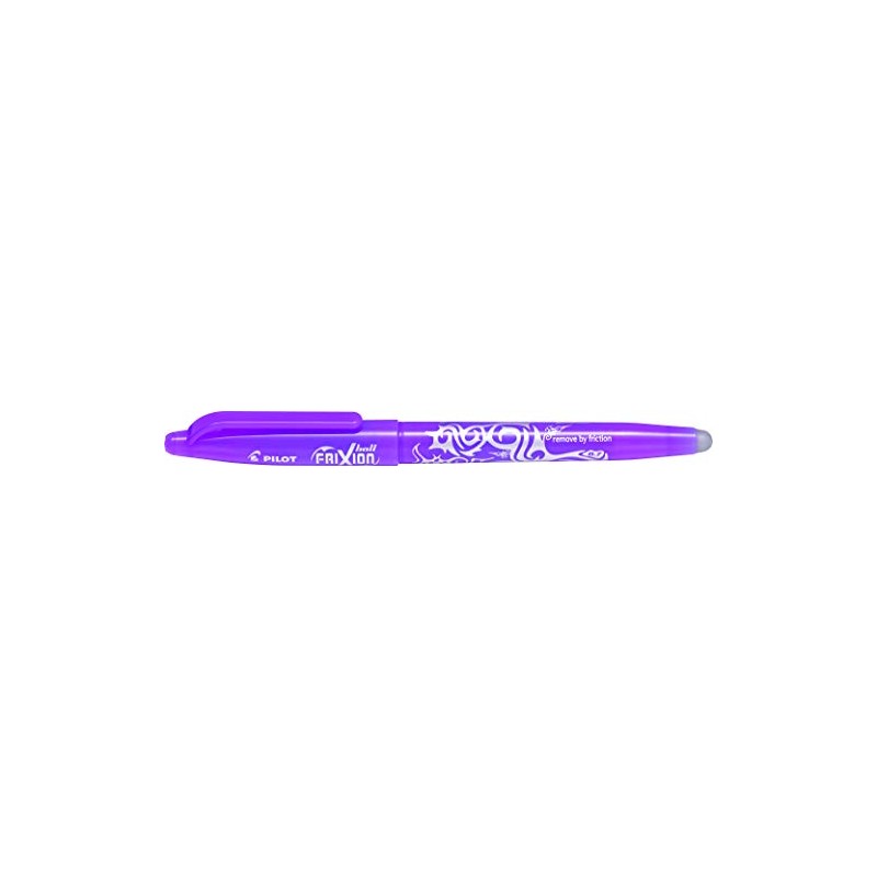 Pilot Frixion Erasable Rollerball Pen 0.7mm Tip- Purple, Box of