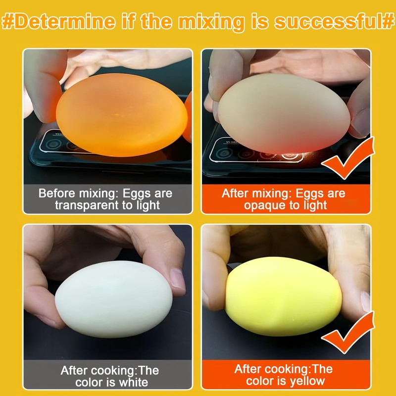 Egg Scrambler Shaker, Egg Mixer, Quick Golden Manual Egg Mixer,