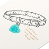 Papyrus Blank Pet Sympathy Card (Paw Prints on Our Hearts)