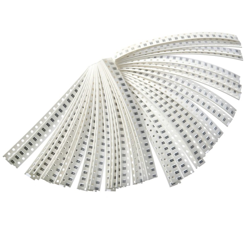 Bridgold 800pcs 1206 40 Types SMD Patch Resistor Kit,Resistor 0