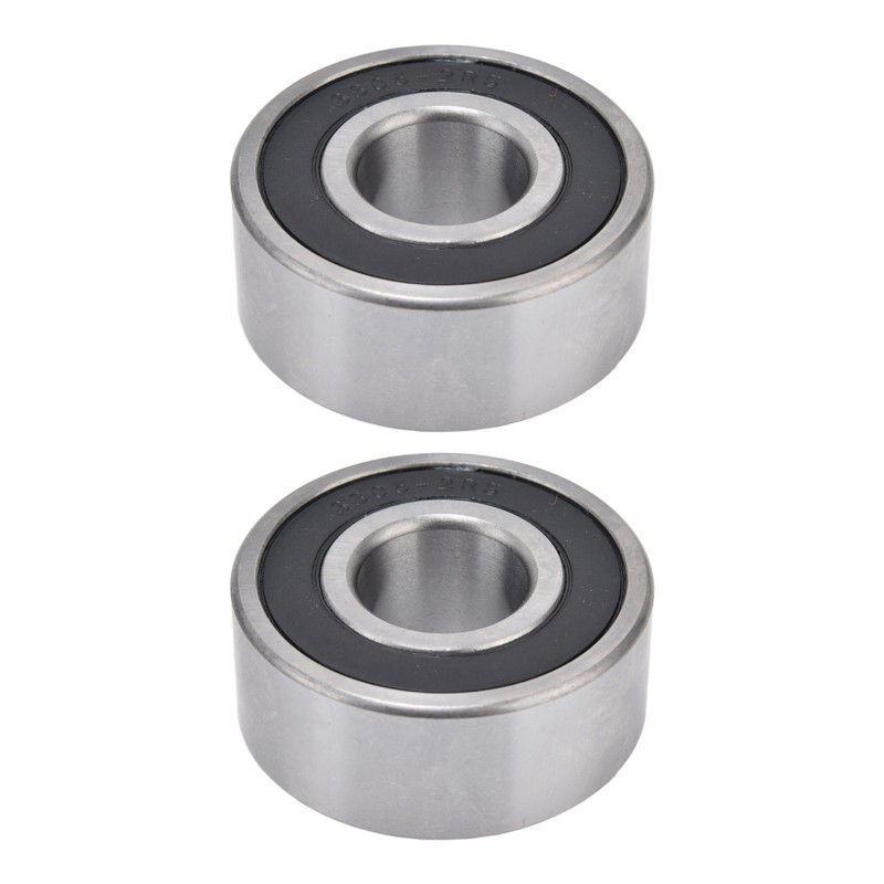 2Pcs Double Row Ball Bearing High Speed Operation Excellent Manufacture