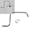 Shower Arm Stainless Steel Shower Arm with Flange S Shape